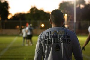 The Bears finished the season last in the league with a 1-10 overall record, but head coach Mark Mejia said this season was all about the players representing Phoenix College and themselves the right way. (Photo by Sarah Farrell)