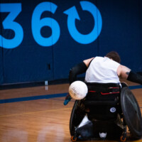 "There's nothing like Ability 360 back home," Goss tells us. Athletes have moved from across the country in order to participate in adaptive programs at Ability 360 in Phoenix. Like many, Goss left his family in order to continue his athletic career. (Photo by Olivia Steinfeld)